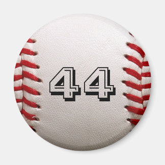 Baseball med Anpassade nummer Magnet