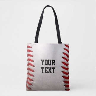Baseball med Anpassade text Tygkasse