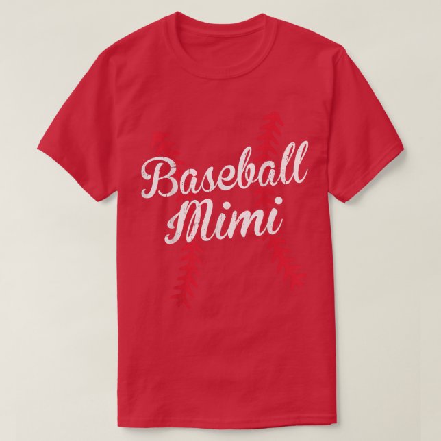 Baseball Mimi T Shirt (Design framsida)