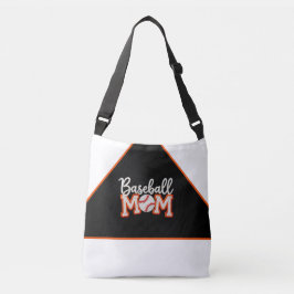 Baseball Mom “Baseball M❤️M” – Baseball Theme Tote Axelväska