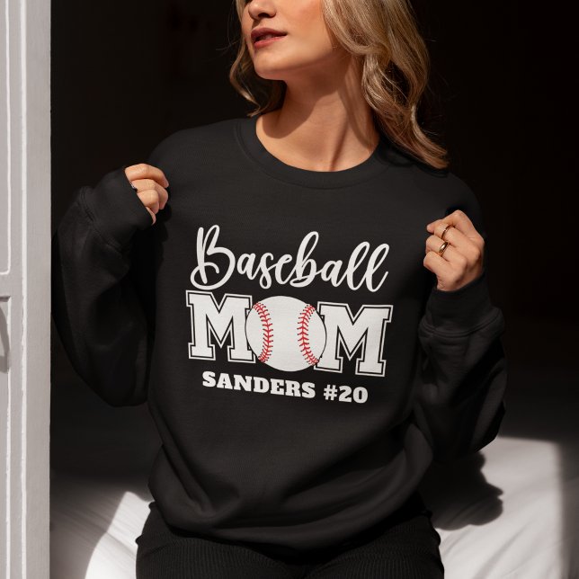 Baseball Mom Fun Gift for Mom T Shirt (Skapare uppladdad)