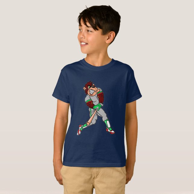 Baseball Monkey T Shirt (Hel framsida)
