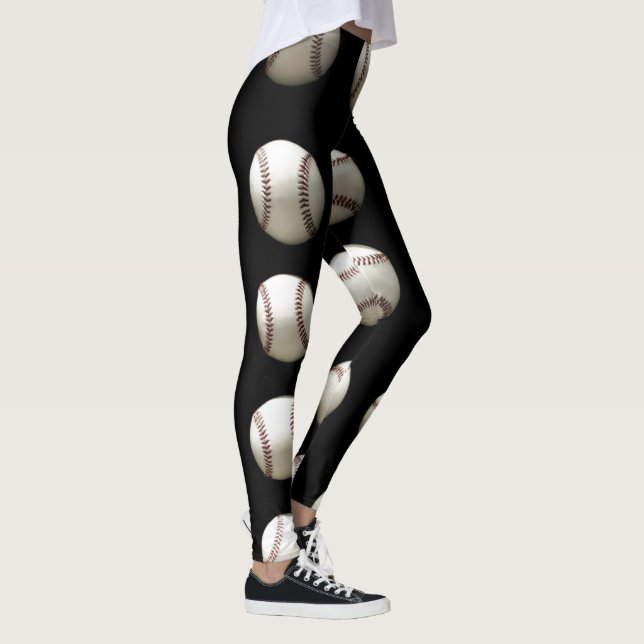 Baseball Mönster Leggings (Höger)