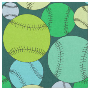 Baseball Mönster Tyg