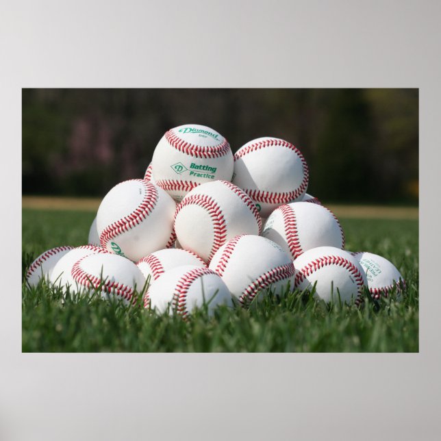 Baseball Mound Poster (Framsidan)