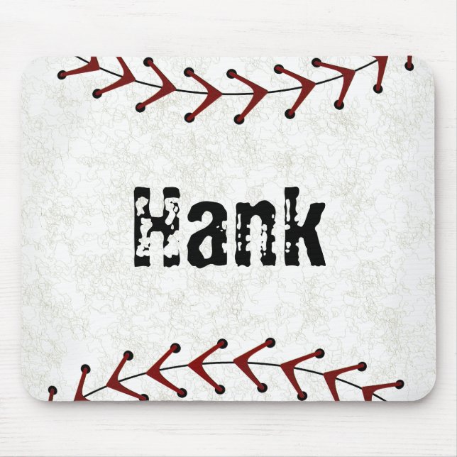 Baseball Mousepad Musmatta (Framsidan)