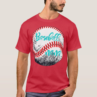 Baseball Nana Baseball Älskare Gift T Shirt