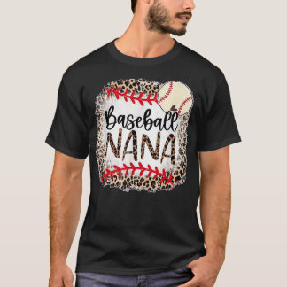Baseball Nana Grandma Women Chrismas Moher's Day G T Shirt