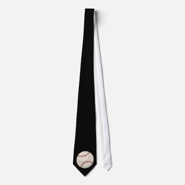 Baseball Necktie Slips (Framsida)