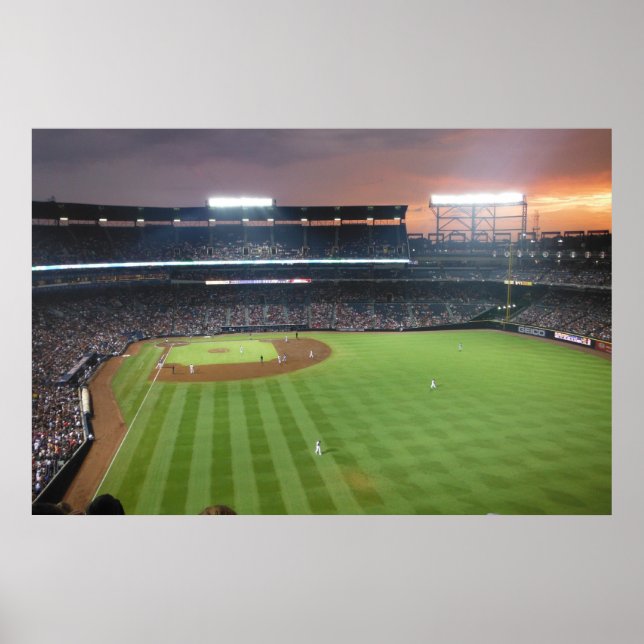 Baseball Night Poster (Framsidan)