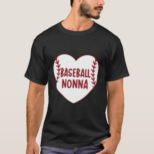 Baseball Nonna He Baseball Grandma Mors dag T Shirt