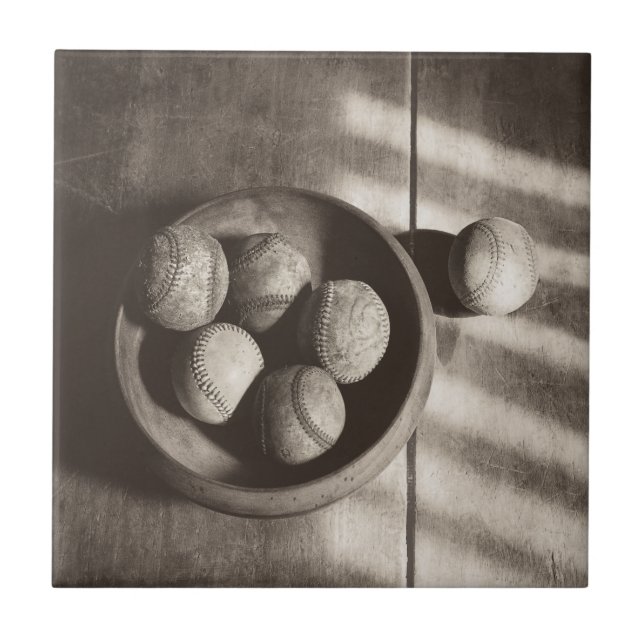 Baseball Nostalgia - Basebulla Kakelplatta (Framsidan)