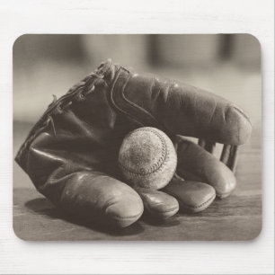 Baseball Nostalgia - Mitt och Baseball Musmatta