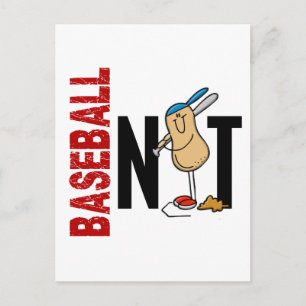 Baseball Nöt 1 Vykort