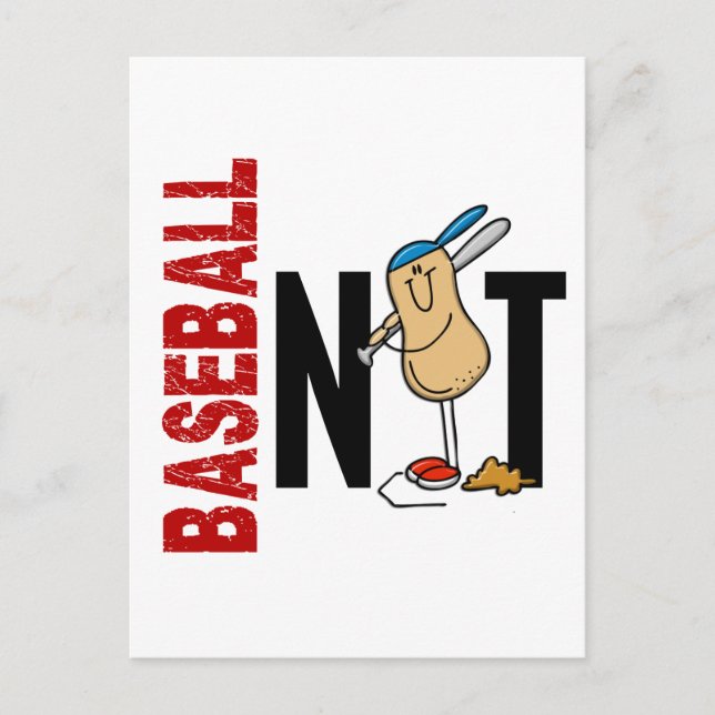 Baseball Nöt 1 Vykort (Framsida)
