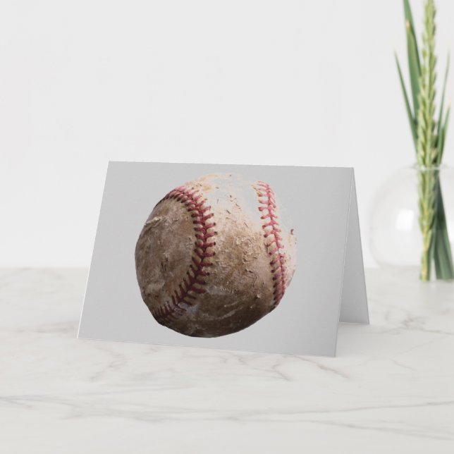 Baseball noterar kortet kort (Framsida)