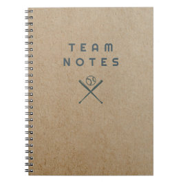 Baseball Notes- for Coaches, Players & Fans Anteckningsbok