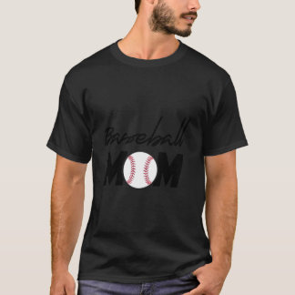 Baseball Novelty Baseball Mom Mother Grandma T Shirt