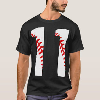 Baseball nummer 11 11 Baseball Jersey Favorite Pl T Shirt