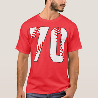 Baseball nummer 70 70 Baseball Jersey Favorite Pl T Shirt