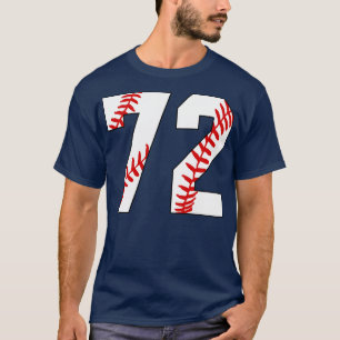 Baseball nummer 72 72 Baseball Jersey Favorite Pl T Shirt