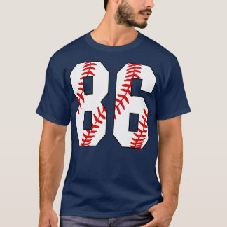 Baseball nummer 86 86 Baseball Jersey Favorite Pl T Shirt