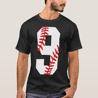 Baseball nummer 9 9 - Baskeboll Jersey Favorite Pl T Shirt