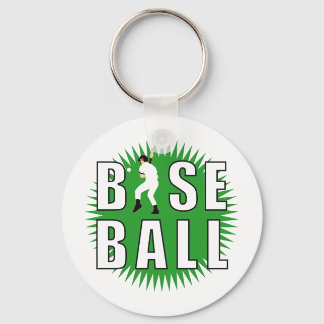 Baseball Nyckelring (Framsida)