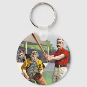 Baseball Nyckelring