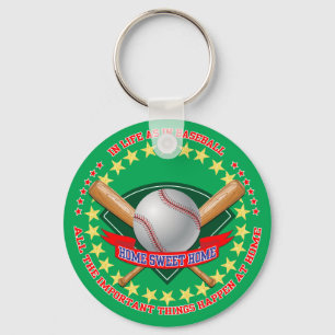 Baseball Nyckelring