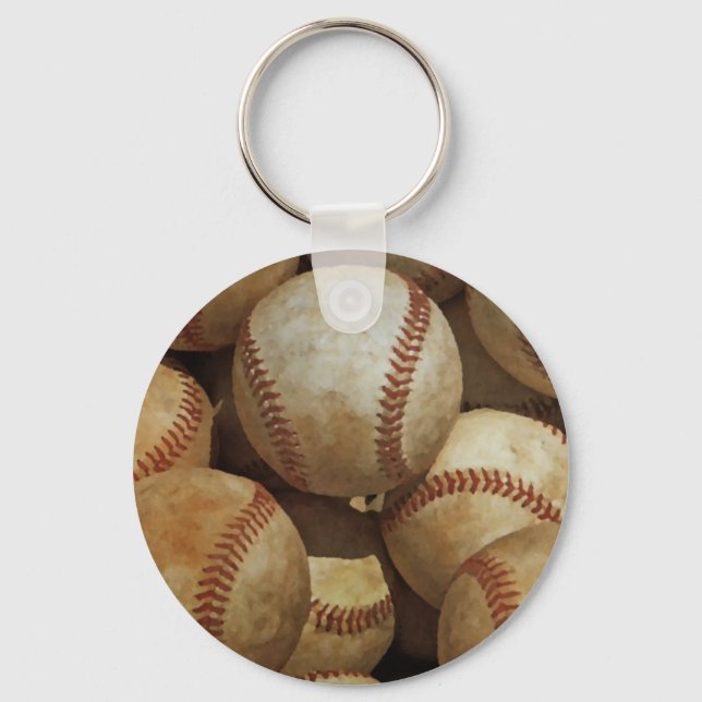 Baseball Nyckelring (Framsida)