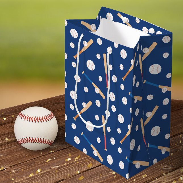 Baseball och Fladdermus Sports Mönster-födelsedage (Skapare uppladdad)