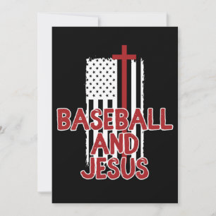Baseball och Jesus Christian Spara Datumet
