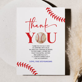 Baseball Oh Boy Blue White Baby Shower Tack Kort