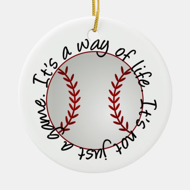 Baseball Ornament - SRF (Framsidan)