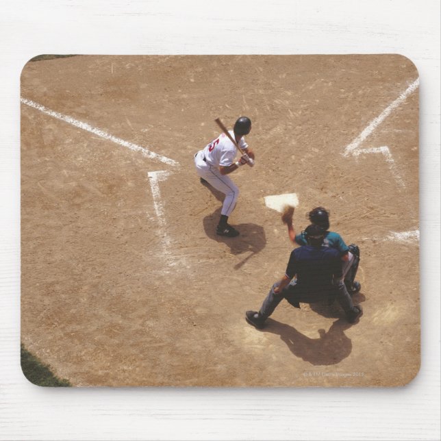 Baseball på hemmaplan musmatta (Framsidan)