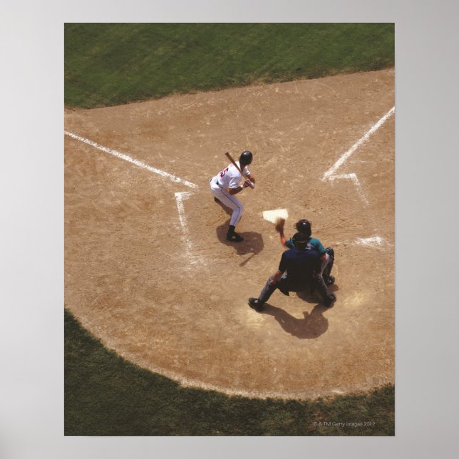 Baseball på hemmaplan poster (Framsidan)