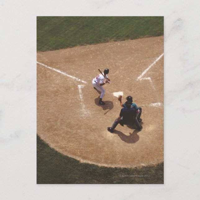 Baseball på hemmaplan vykort (Framsida)