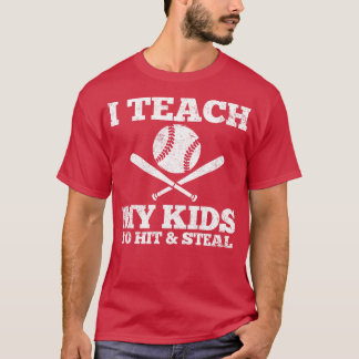 Baseball Pappa Baseball Mamma T Shirt