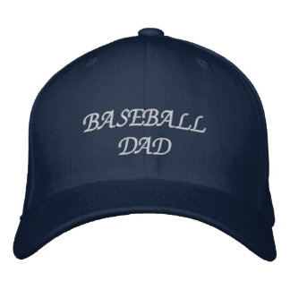 Baseball Pappa Broderad Keps