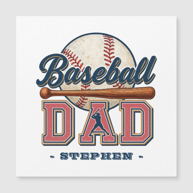 Baseball Pappa - Classic (Framsida)