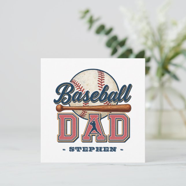 Baseball Pappa - Classic (Stående Fram)