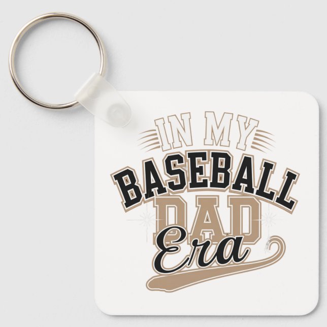 Baseball Pappa Era Nyckelring (Framsida)