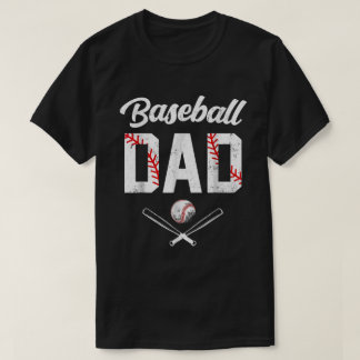 Baseball Pappa Glad Fars Dag Tröja