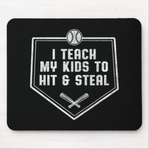 Baseball Pappa - jag tar mina barn till Slå och st Musmatta