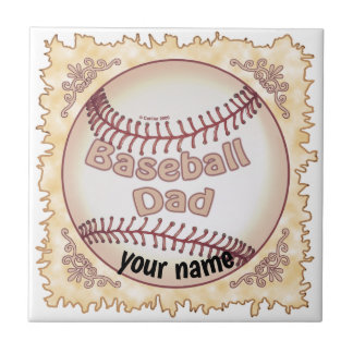 Baseball Pappa Kakelplatta