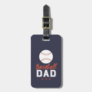 Baseball Pappa Proud Far i idrottsspelaren Kid Bagagebricka