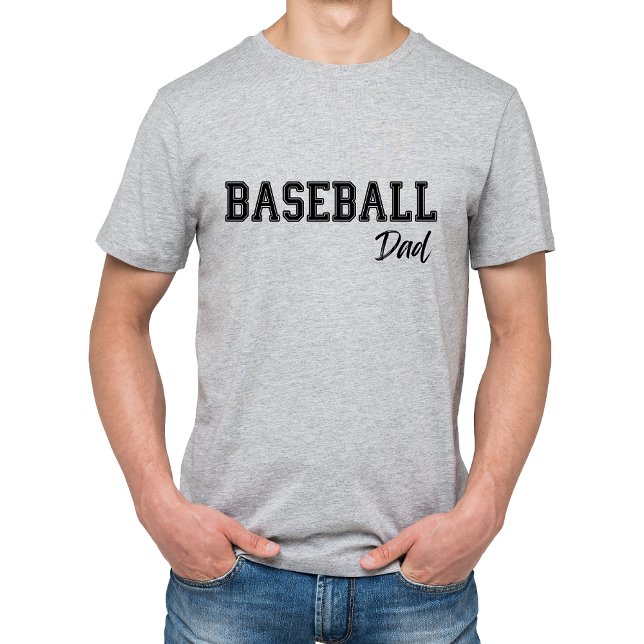 Baseball Pappa T Shirt (Skapare uppladdad)