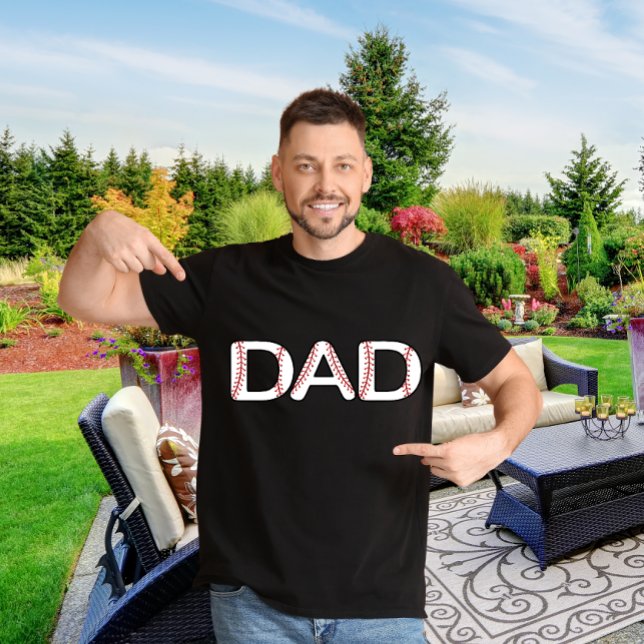 Baseball Pappa T Shirt (Skapare uppladdad)