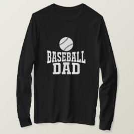 Baseball Pappa T-Shirt Anpassningsbar Baseball Tee